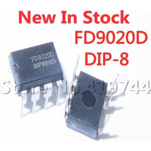 5PCS/LOT FD9020D FD9020 "DIP-7 = DIP-8 universal" power management chip In Stock NEW original IC