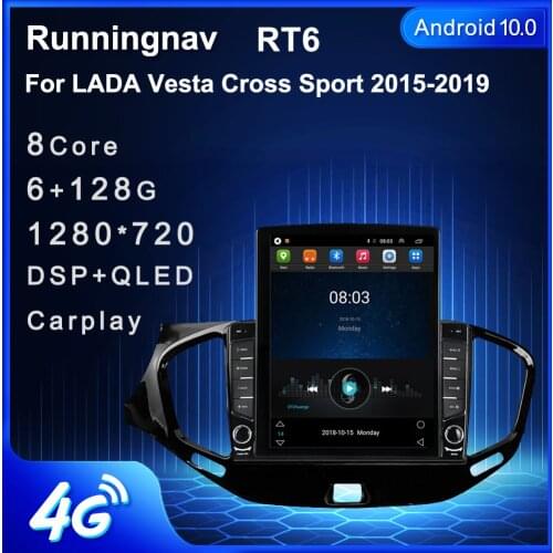 9.7" Android 10.1 For LADA Vesta Cross Sport 2015 2016 2017 2018 2019 Multimedia Car DVD Player Navigation GPS Radio