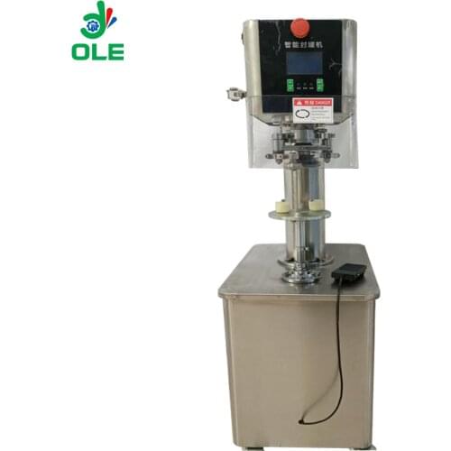 Automatic Tin Can Seamer Sealer Plastic Aluminium Can Sealing Machine Pedal Soda Beer Can Lid Seaming Machine