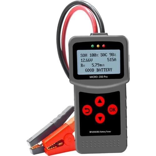 Car Battery Tester 40-2000CCA Car Battery Analyzer Quick Charging Diagnostic Tools