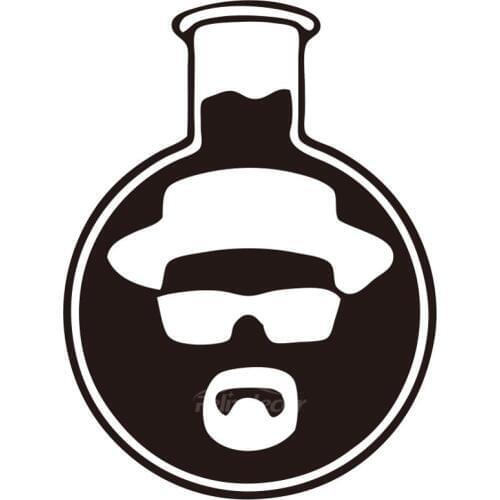 Breaking Bad Walters Beaker Car Body Stickers Window Door Decal Funny Top Quality Waterproof ZP116