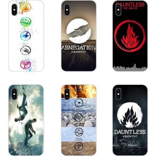 Divergent 5 Symbol Painting For Xiaomi Mi4 Mi5 Mi5S Mi6 Mi A1 A2 5X 6X 8 9 Lite SE Pro Mi Max Mix 2 3 2S Accessories Cases Cover