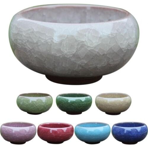 Flower Pot Delicate Practical Ceramic Compact Mini Simple Succulent Plant Planter for Home