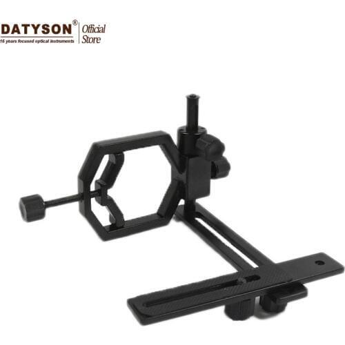 Datyson Fully Metal Telescope Camera Mount Adapter for Telescope Microscope Binocular Spotting Scope Monocular Point-and-shoot