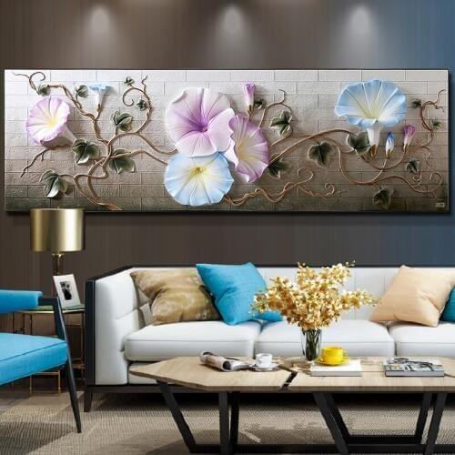 Living Room Decorative Painting Background Painting Hotel 3D Embossed Painting Modern Minimalist Bedroom Wall Hanging Painting