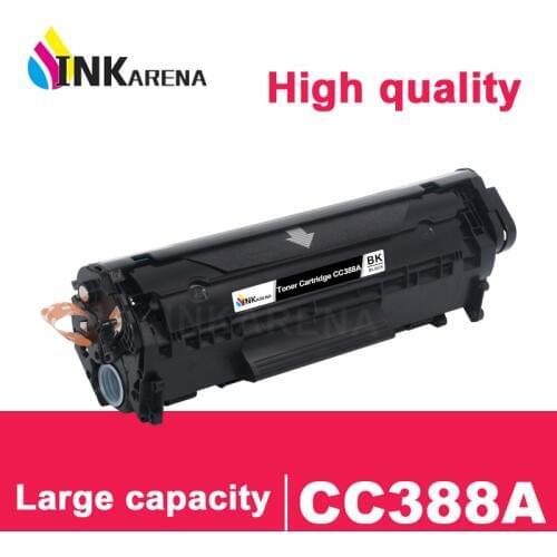 INKARENA CC388A Compatible Toner Cartridge For HP388A 88A Black For HP LaserJet P1007 P1008 P1106 P1108 M1136 M1213nf M1216nfh