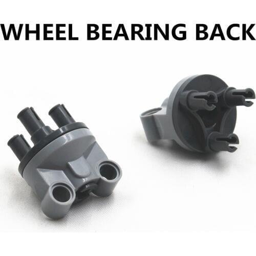 Building Blocks BulkTechnic Parts 4pcs WHEEL BEARING BACK compatible with lego for kids boys toy