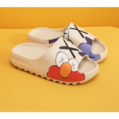 Summer Slippers 2021 Women Soft Bottom Sandals EVA Flip-Flops Trendy Unisex Slides Beach Shoes Indoor Anti-Slip Slippers