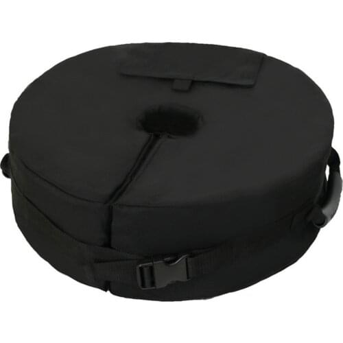 46cm Wheel Shape Sandbags Outdoor Sunshade Pergola Awning Windproof Fixed Support Sandbag Shed Storage No Shovel