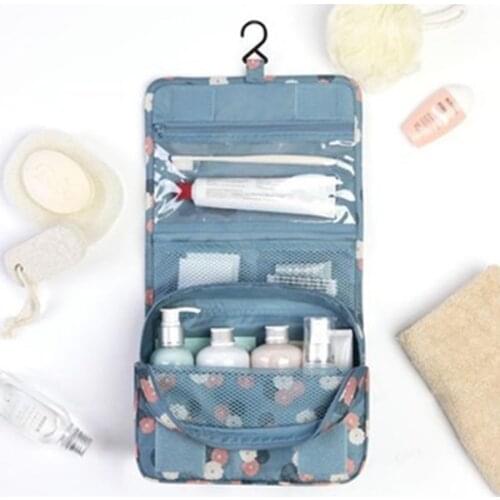 Fashion Travel Pouch Waterproof Portable Cosmetic Cases Man Toiletry Bags Women Cosmetic Organizer Pouch Hanging Wash Bags