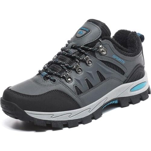 Big Size 47 48 Mens Winter Boots Thick Fur Men Snow Sneakers Non-Slip Running Men Shoes Keep Warm Sports Male Walking Boot