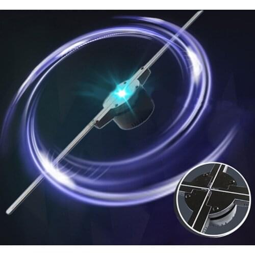 Upgrade 3D Hologram Advertising Display Fan High-Resolution & wifi Added Holo graphic Projector Fan Business Store Shop