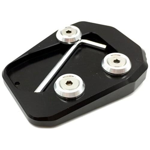For YAMAHA MT-09 2013-2017 Motorcycle CNC Kickstand Sidestand Stand Extension Enlarger Pad