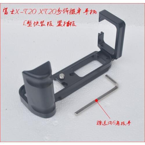 Pro Vertical L Type Bracket Tripod Quick Release Plate Base Grip Handle For Fujifilm for Fuji XT20 X-T20 XT10 XT-10 Camera