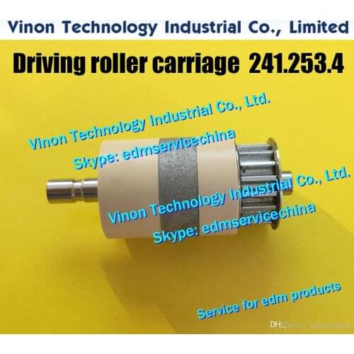 251.553.4 edm Driven Roller Carriage d=31.6mm Guide Roller for Agie AC150-AC370HSS 251.553, 241.253, 241.253.4 590241253