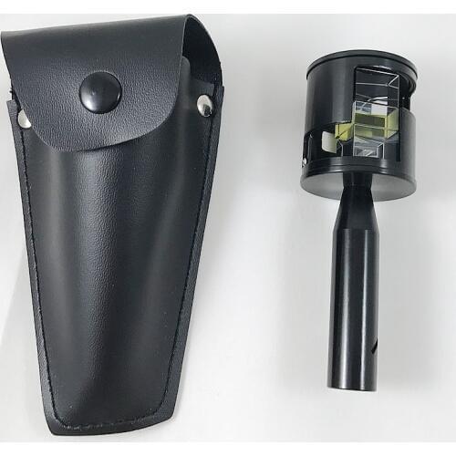 Brand New Double Optical Right Angle Prism Optical Square For Leica Total Station surveying instrument + Pouch