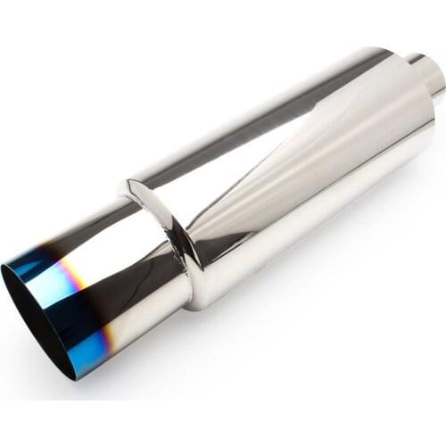 1Pc Universal Stainless steel Car Racing exhaust pipe systems Muffler Tail Pipe muffler exhaust tip Car modification accessories