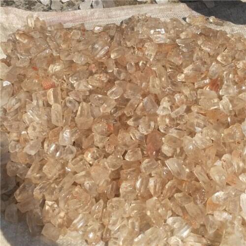 1lb Natural raw clear quartz rough stone points lemurian seed crystal point