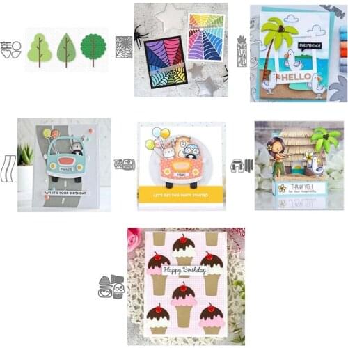 2020 Car road Metal Cutting Dies DIY Scrapbooking Paper Photo Album Crafts Knife Mould Cards Embossing Mold Stencils for Decor