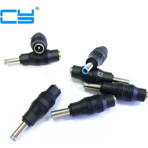 DC power Adapter Connector Plug cabeca de conversao DC jack femea 5.5*2.1mm plugue macho 4.5*3.0 com pin For hp envy Ultrabook