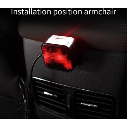Automobile interior decoration refit atmosphere lamp car ceiling decoration lamp led all over the sky with rotating star car pro