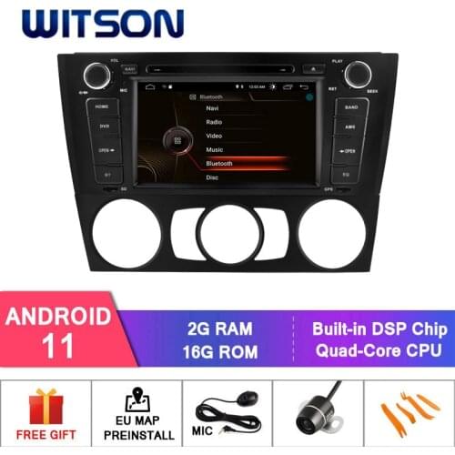 WITSON Android 11 CAR DVD RADIO for BMW 1 Series E81 E82 E87 E88 (2006-2012) Car Multimedia Player Stereo AutoAudio GPS Navigati