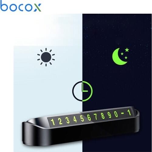 Automobile Interior Accessories Car Temporary Parking Card Phone Number Card Plate Car Sticker Telephone Number Car Park Stop