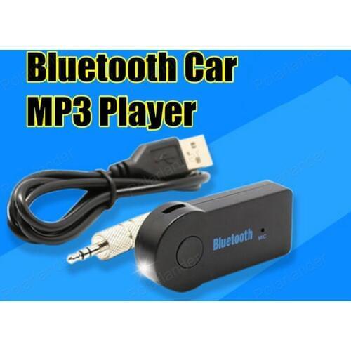 Bluetooth Car Kit FM Transmitter Hands Free AuxMp3 Player Modulator with Portable Dual USB Charger Transmissor FM