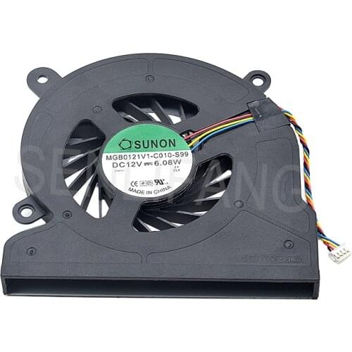 For Acer Aspire All In One MGB0121V1-C010-S99 DC 12V 6.08W Server Bare fancooler 4pin Cooling Fan