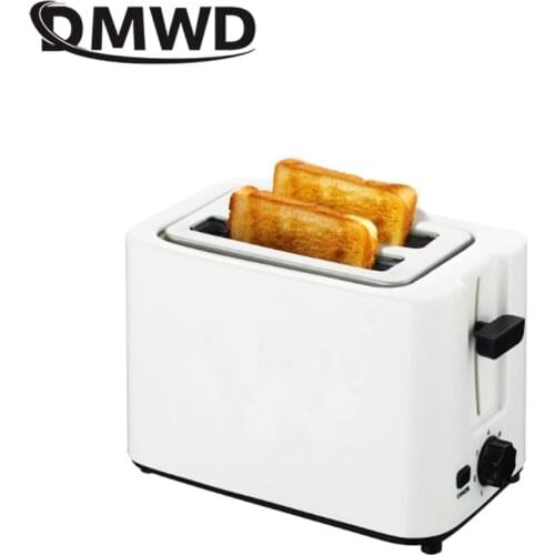 DMWD 110V 7 Gear Electric Bread Toaster Bread Oven Automatic Sandwich maker Breakfast Machine Double-side Heating US Plug