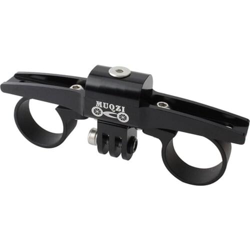 Handlebar Stopwatch Fixed Bracket For Mtb Road Bike Triathlon Bicycle Rest Handle Camera Base Light Mount