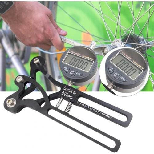 MTB Bicycle Electronic Spoke Tension Meter Reliable Accurate Aluminum Alloy Precision Wheel Spokes Checker Bike Accessories