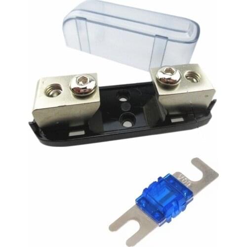 Good Quality Car Audio Amplifier Bolt-on Fuse Mini ANL Fuse Holder with Fuse 20A 30A 40A 50A 60A 80A 100A 125A