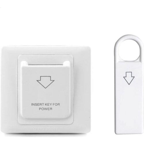 Good Quality Hotel Magnetic Card Switch energy saving switch Insert Key for power
