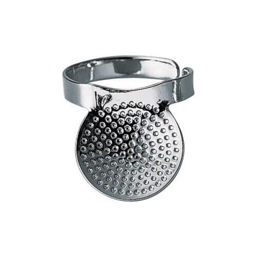 Clover Metal Thimble for applique quilting patchwork