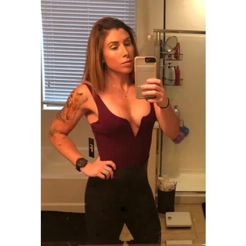 Jumpsuit female 2021 Bodysuit Women Stretchy Casual Bodycon Bodysuit Summer Body Female For Woman Basic Off Shoulder Top bodys