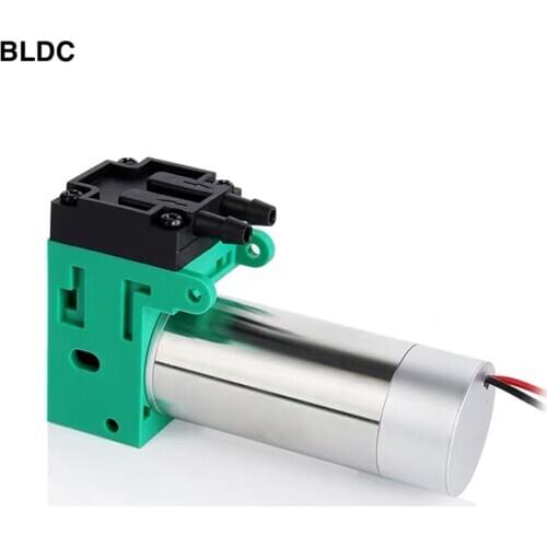Brush/Brushless Motor DC 12V/24V Small Air Compressor Vacuum Pump BLDC Air Pump