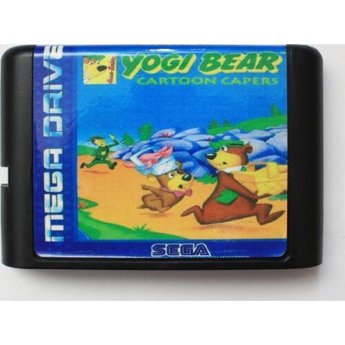 Yogi Bear 16 bit SEGA MD Game Card For Sega Mega Drive For Genesis