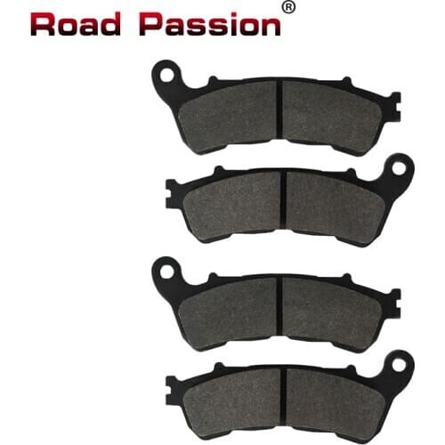 Road Passion Motorcycle Front Brake Pads for HONDA VFR800 Interceptor ABS 2006-2014 VFR 800 XC Crossrunner 800 2012-2014 VFR800A