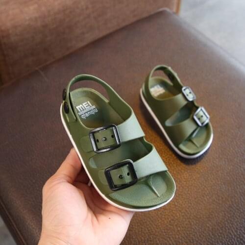 Summer 2021 Boys Kids Shoes Girls England Toddler Baby New Childrens Water Shoes Sandals Non-slip Casual Sandals Shoe Children