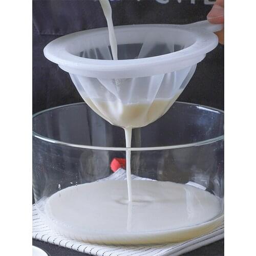 Soy milk filter mesh, sieve spoon, ultra-fine juice, oil dust, filter residue, artifact, dregs, kitchen colander