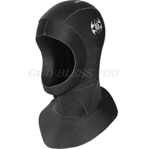 Scuba Diving Hood 3mm Neoprene Diving Cap Hoods Waterproof Warm Hat Snorkeling Wetsuit Helmet Drop Shipping