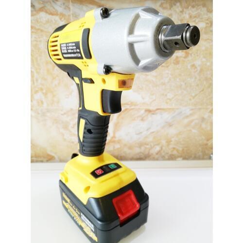 Cordless Electric Impact Wrench Drill 350N/m 98V 12800mAH Battery Lithium-ion Brushless Power Tool Nut High Torque Wrench Set