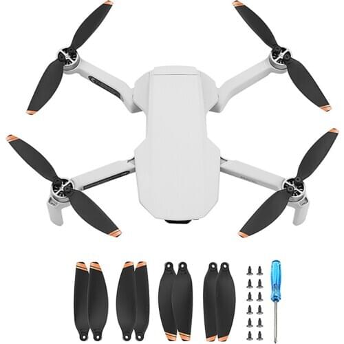 Replacement Propeller for DJI Mini 2 Drone Low Noise Light Weight Props Blade Wing Propellers for DJI Mini 2 Accessories