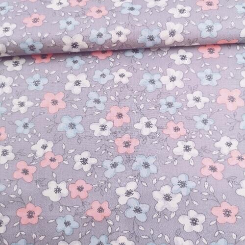 Syunss Colors Floral Printed Cotton Fabric For DIY Tissu Patchwork Telas Sewing Baby Toy Dress Bedding Quilting The Cloth Tecido