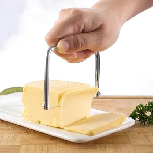 1Pcs Foie Gras Slicer Butter Knife Cheese Grater Divider Cake Luncheon Meat Banana Sausage Cutter Kitchen Cooking Accessories
