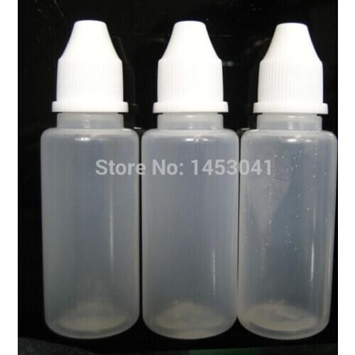 Screw cap 15ml dropper bottle low price sold by plastic bottle manufacturing plant