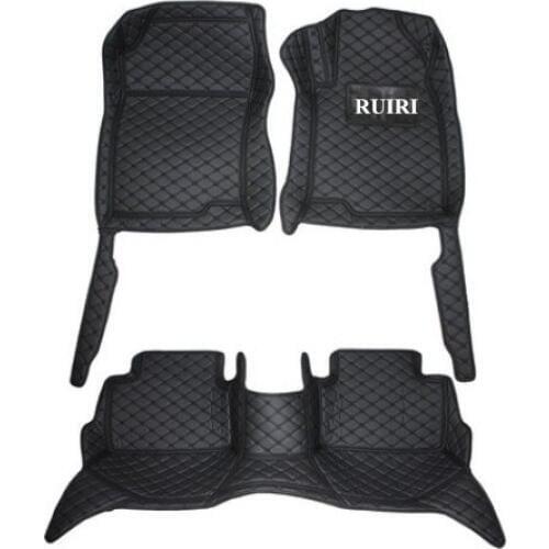 High quality! Custom special car floor mats for Right Hand Drive Audi Q2 2020-2017 waterproof durable car carpets for Q2 2019