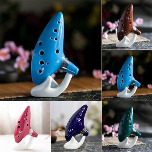 12-hole Alto Flute Musical Instruments Orff Instruments OcarinaMusical InstrumentsC Ocarina With Five Colors Available