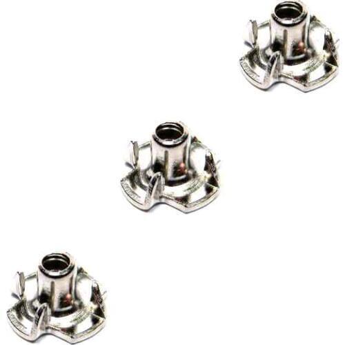 10PCS RC Model Parts M3 M4 M5 M6 Zinc Plated Steel Claw Nut 4 Prong For RC Airplane
